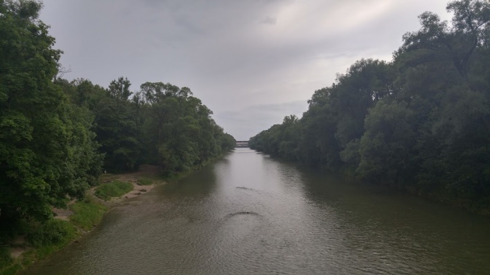 The Englischer Garten river